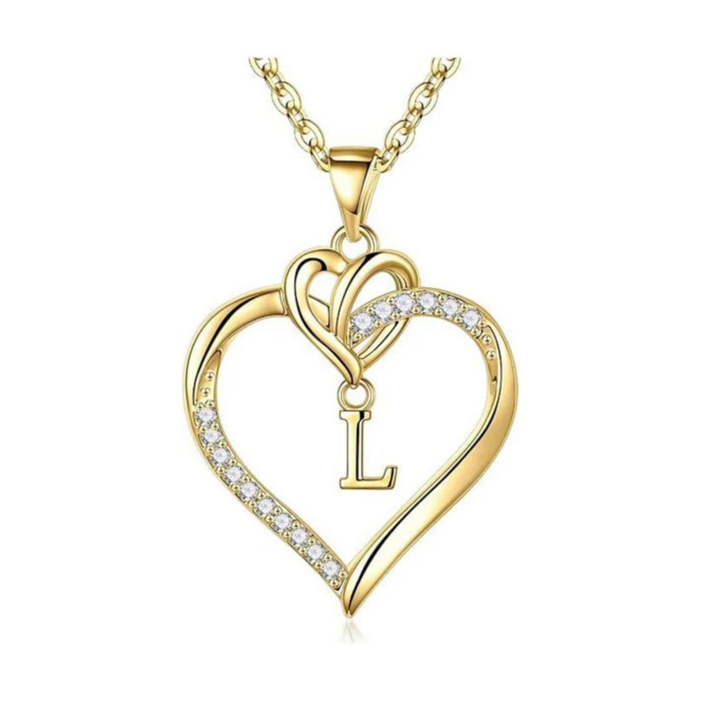 Collana con iniziale "Amore"