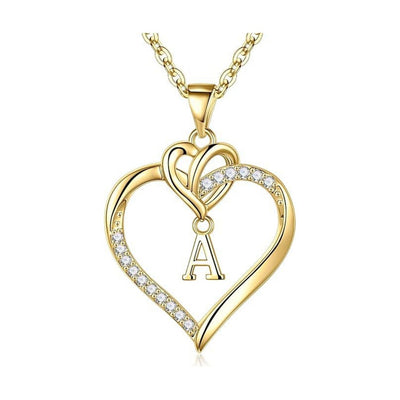 Collana con iniziale "Amore"