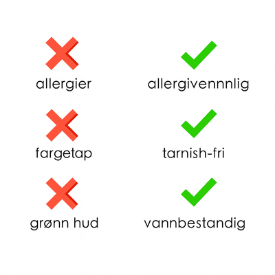 SLOANE GULL ANKELKJEDE